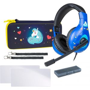 Bigben - Essentials 6-in-1 Accessoiresbundel - Unicorn - Voor Nintendo Switch