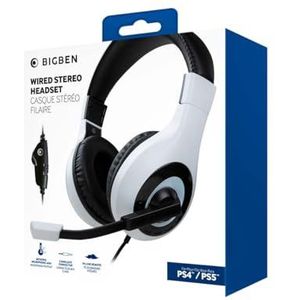 Nacon PS5HEADSETV1WHITE Gaming Stereo Headset Voor PS5 Wit