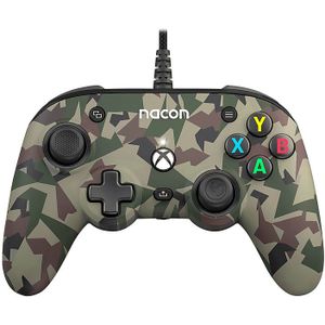 NACON Wired Pro Compact Controller Green Camo - Controller - Microsoft Xbox One