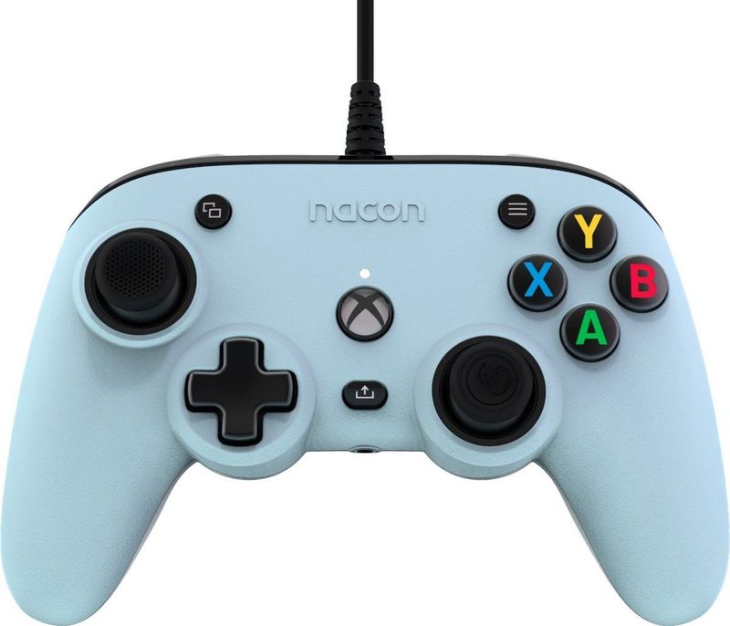 NACON Officiële Bedrade Xbox X Pro Controller Pastel Blauw