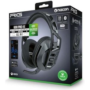 Nacon RIG 600 PRO HX - Draadloze Gaming Headset - Zwart - Xbox/PC/PlayStation/Switch