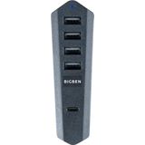 Nacon - Usb Hub - Zwart - Voor Playstation 5 - Superspeed Opladen
