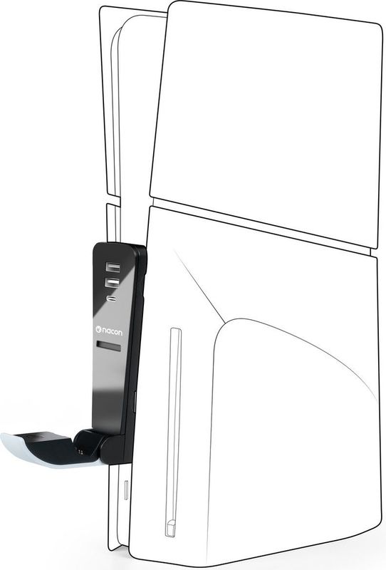 Nacon - Multicharger - Accessoires - Zwart - Voor PS5-controllers