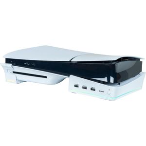 Nacon - Gaming Hefstation - Wit - Voor PS5 Slim - 3 USB-A 2.0-poorten