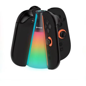 Nacon - Gaming Quad Charging Station - Zwart - Accessoires voor Spelcomputers