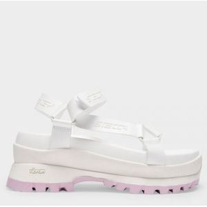 Stella McCartney, Platform Sandalen met Verstelbare Bandjes Wit, Dames, Maat:40 EU