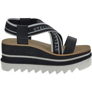 Stella McCartney, Dames, Schoenen, Zwart, Maat: 39 EU Poliester,