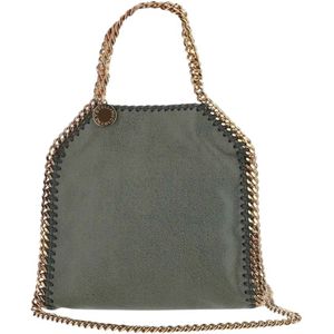 Stella McCartney, Stijlvolle Tassen Collectie Groen, Dames, Maat:ONE Size