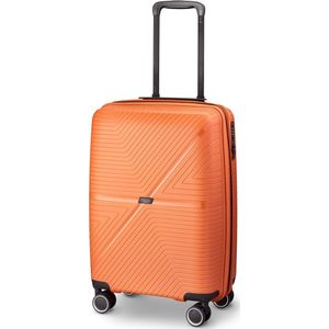 Oskol by Jump - Handbagage 55 cm - 4 Wielen - TSA-Cijferslot - Expandable - Oranje