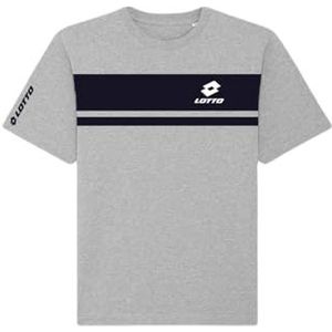 Lotto T-shirt voor heren (1 stuk), Blauw, XL