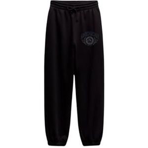 AMERICAN COLLEGE USA Joggingbroek voor dames en heren, Zwart, M