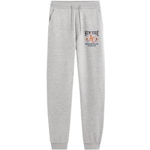 AMERICAN COLLEGE USA Joggingbroek voor dames en heren, Grijs, M