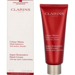 Clarins - Super Restorative Hand Cream - Handverzorging - 100ml - Rijke Formule