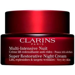 CLARINS - Super Restorative Night Cream - Very Dry Skin - 50 ml - nachtcrème