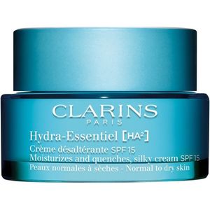 Clarins Hydra-Essentiel [HA²] Silky Cream SPF 15 Zijdezachte Hydraterende Crème SPF 15 50 ml