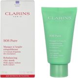 Clarins - SOS Pure Rebalancing Clay Mask - 75ml - Klei - Verzorging