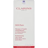 Clarins - SOS Pure Rebalancing Clay Mask - 75ml - Klei - Verzorging