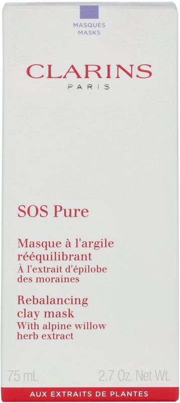 Clarins - SOS Pure Rebalancing Clay Mask - 75ml - Klei - Verzorging