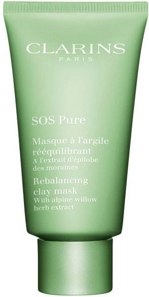 CLARINS - SOS Pure Rebalancing clay mask - 75 ml - Masker