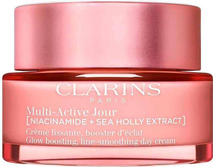 Clarins - Multi-Active Glow Boosting - Dagcrème - 50 ml - Voor Droge Huid