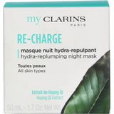 Clarins - My Clarins Re-Charge Hydra-Replumping Night Mask - 50 ml - Gezichtsmasker