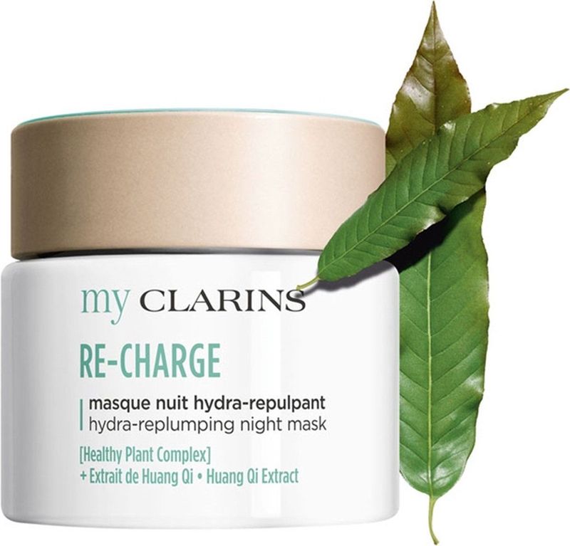 Clarins - My Clarins Re-Charge Hydra-Replumping Night Mask - 50 ml - Gezichtsmasker