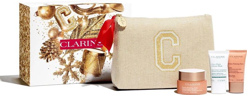 Clarins Extra-Firming Collection | 50 ml  15 ml  15 ml  Tasje Set 4 st