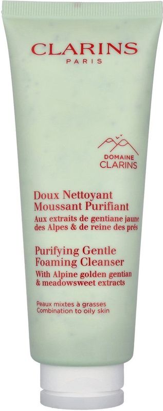 Clarins - Purifying Gentle Foaming Cleanser - 125 ml - Gezichtsreiniger - Rijk aan Alpenkruidenextracten