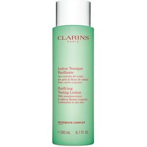 Clarins - Purifying Toning Lotion - Gezichtstonic - 200 ml - Voor Gecombineerde Tot Vette Huid