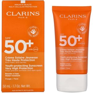 Clarins - Sun Care - Zonnebrandcrème voor Gezicht - SPF 50+ - 50 ml