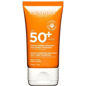 Clarins Dry Touch Facial Sun Care zonnebrand - UVA/UVB 50+ - 50 ml
