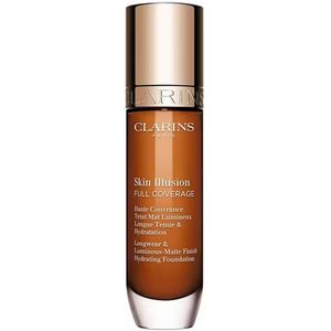 Clarins - Skin Illusion - Foundation - 118,5 - Hoge Dekking, 24 Uur Houdbaarheid