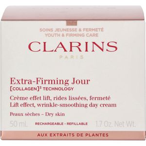 Clarins - Extra-Firming Jour - Dagcrème - 50 ml - Voor Droge Huid