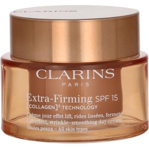 Clarins - Extra-Firming 40+ Jour SPF15 All Skin Types Anti-aging gezichtsverzorging 50 ml