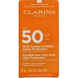 Clarins - Invisible Sun Care Stick - Zonnestick - 17gr - Transparante Textuur