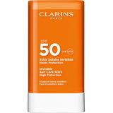 Clarins - Invisible Sun Care Stick - Zonnestick - 17gr - Transparante Textuur