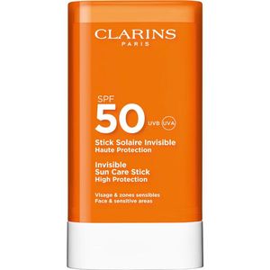 Clarins - Invisible Sun Care Stick - Zonnestick - 17gr - Transparante Textuur