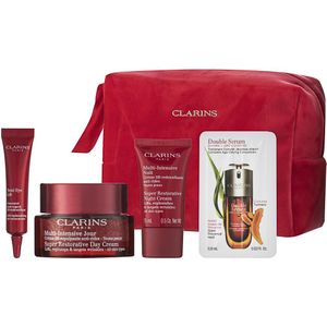 Clarins - Super Restorative Collection - Gift Set - Oogcrème & Ooggel - Voor Rijpe Huid