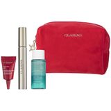 Clarins - Supra Volume Mascara Collection - Gift Set - 01 Intense Black - Oogcrème & Ooggel