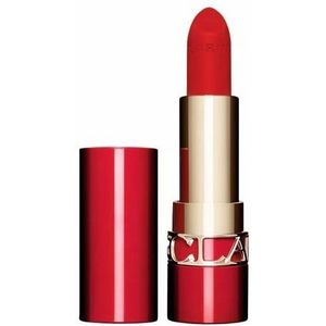 Clarins - Joli Rouge Velvet Lippenstift - 792V Poppy - Rood - Romige Textuur