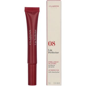 Clarins - Lip Perfector Shimmer - Lipgloss - Tint 08 Plum Shimmer - 12 ml