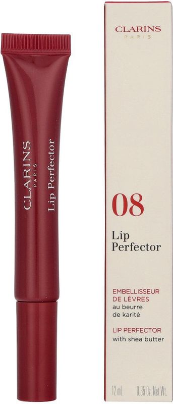 Clarins - Lip Perfector Shimmer - Lipgloss - Tint 08 Plum Shimmer - 12 ml