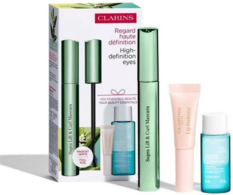 Clarins - Supra Lift & Curl Collection - Oog Make-up Remover - Set met Miniaturen