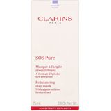Clarins - SOS Pure Mask - Gezichtsmasker - 75 ml