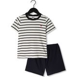 Petit Bateau - Pyjacourt - Marineblauw Gestreept - Katoen