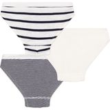 PETIT BATEAU - Slips - Wit - Katoen - Set van 3