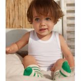 Petit Bateau - Set van 2 - Rompertjes - Wit - Biologisch Katoen