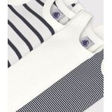 Petit Bateau - Rompertje - Multi - Katoen - Set van 3