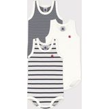 Petit Bateau - Rompertje - Multi - Katoen - Set van 3