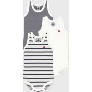 Petit Bateau - Rompertje - Multi - Katoen - Set van 3